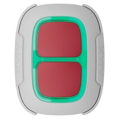 Тривожна кнопка Ajax Superior DoubleButton G3 Jeweller white 99-10034941 фото