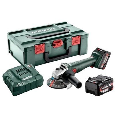 Metabo W 18 L 9-125 (602247510) Акумуляторна кутова шліфувальна машина 99-00015382 фото