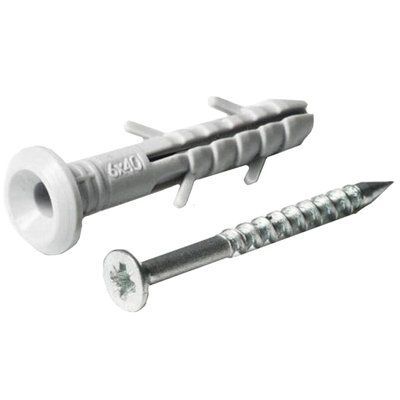 APRO SMTG-60060-C Дюбель-цвях швидкого монтажу поліетиленовий гриб 6х60 (пач. 100 шт.) 99-00012384 фото