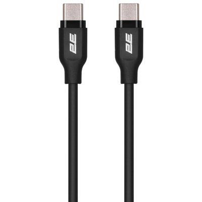 2E Type-C Glow USB-C > USB-C Кабель зарядки/синхронизации 1м 60Вт черный 99-00019158 фото