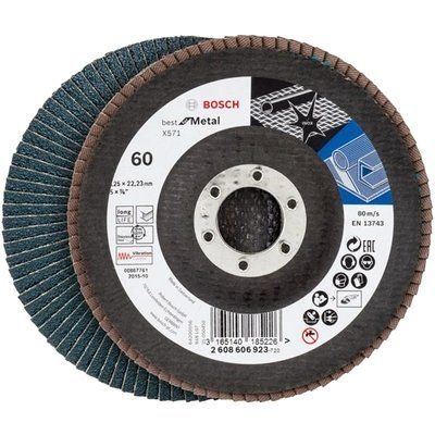 Bosch X571 125 мм (2608606923) Лепестковый шлифкруг 99-00014199 фото