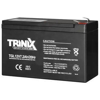 Trinix TGL12V7.2Ah/20Hr GEL Аккумуляторная батарея гелевая 99-00020693 фото