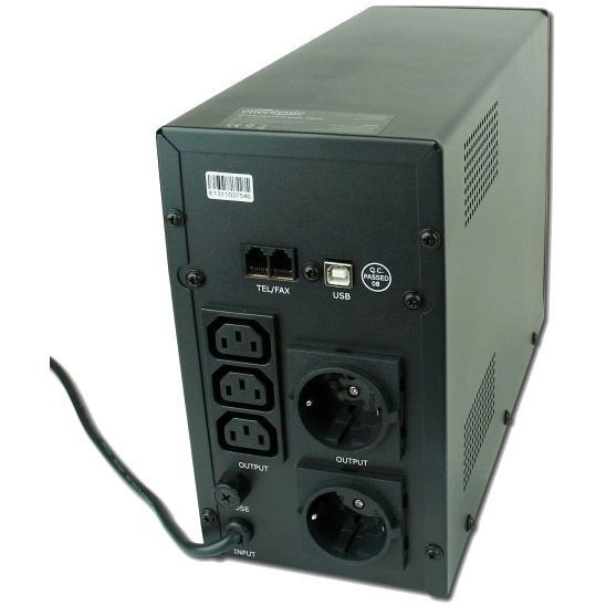 EnerGenie EG-UPS-033 1200ВA апроксимована синусоїда Джерело безперебійного живлення 99-00024314 фото