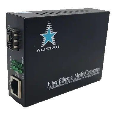 ALISTAR X1S 1G 10/100/1000BASE-T RJ-45 - SFP Slot 1000Base-SX/LX External Power Supply Медиаконвертор 99-00020857 фото