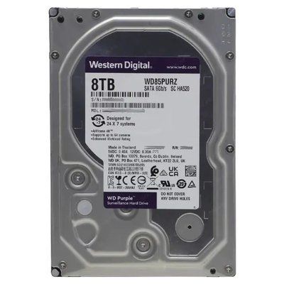 Western Digital Purple WD85PURZ 8Тб Жорсткий диск внутрішній 99-10027497 фото