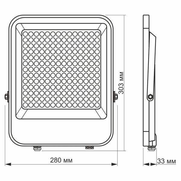 VIDEX PREMIUM 150W 5000K 220V LED прожектор 99-00017535 фото