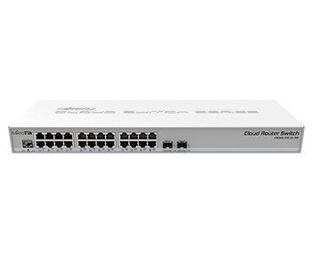 MikroTik CRS326-24G-2S+RM L2 Коммутатор 24 порта управляемый 99-00002337 фото