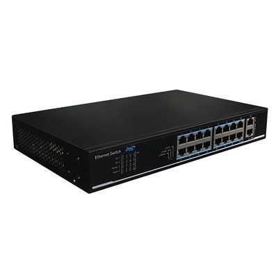 UTP1218-PSB150 16-портовий 100M PoE+ 2 порта 1000M RJ45 99-00006822 фото