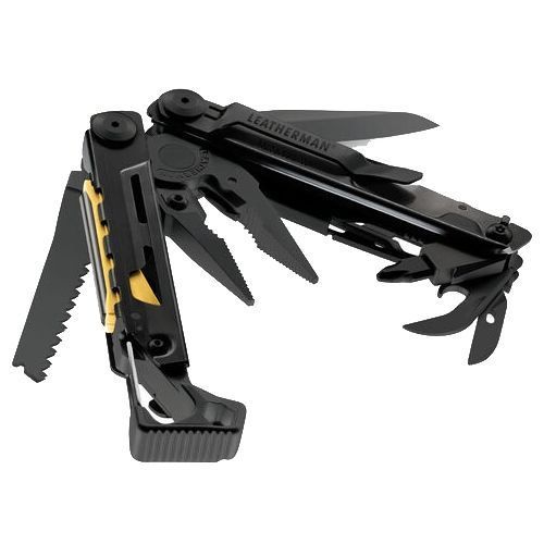LEATHERMAN SIGNAL BLACK Мультиінструмент, синтетичний чохол 99-00017599 фото