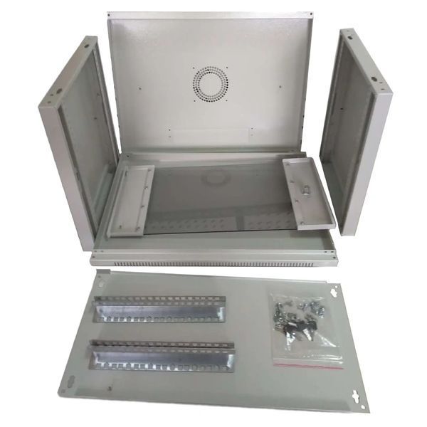 WMNC-35-6U-FLAT Шафа 6U 600x350 мм Hypernet настінна розбірна 99-00008841 фото
