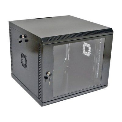 9U Шкаф 19" , 600х600х507 мм (Ш*Г*В), акриловое стекло, черный 99-00007580 фото