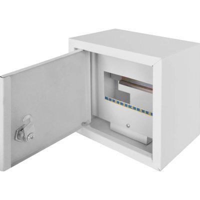 E.NEXT e.mbox.stand.n.06.z Шафа металева, під 6 мод., навісна, з замком 99-00015728 фото