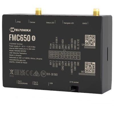 Teltonika FMC650 CAN J1708 Профессиональный GPS-трекер 99-10035801 фото