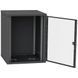 IPCOM СН-18U 600х450 скло RAL9005 Шафа серверна 99-10036824 фото 3