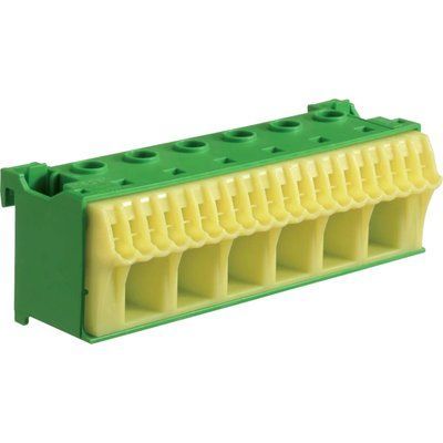 Hager QiuckConnect PE-клемма 6x16мм2+20x4мм2 ширина 105мм 99-00020796 фото