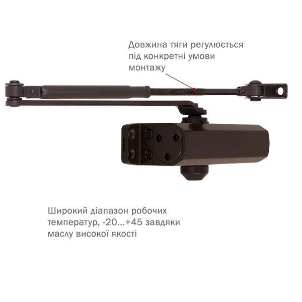 RYOBI *9900 9903 DARK_BRONZE Доводчик 99-00012851 фото