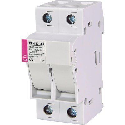 ЕТІ EFH 10 2P 25A 1000V DC Тримач запобіжника 120185 фото