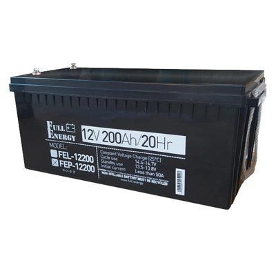 Full Energy FEP-12200 Акумулятор 12В 200 А&bull;г 99-00011459 фото
