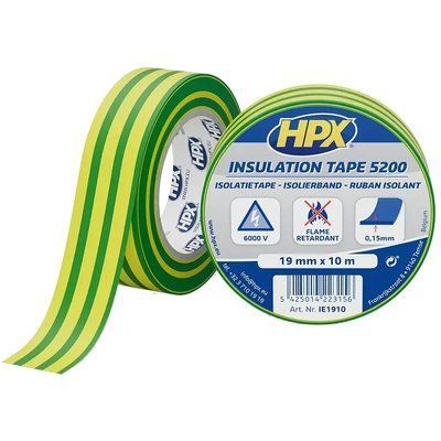 HPX IE1910 HPX5200 19мм х 10м Лента ПВХ изоляционная 99-00023210 фото