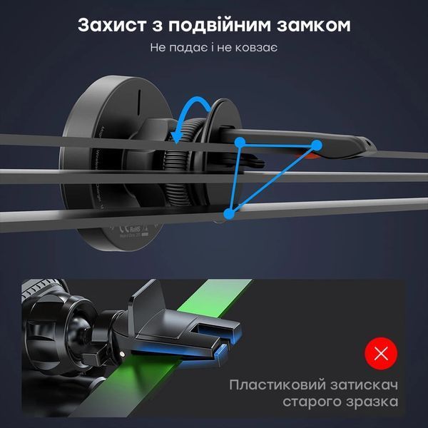Choetech T205-F Black Автомобильное зарядное устройство 99-10025234 фото