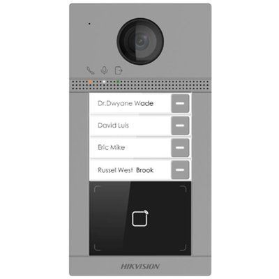 DS-KV8413-WME1(C)/Flush/Europe BV Виклична панель з Wi-Fi 99-00016655 фото