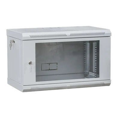 VAGO TC Шафа телекомунікаційна 19", настінна 9U (505х600х600) двері акріл, сіра 99-00008730 фото