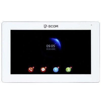 BCOM BD-770FHD White Відеодомофон 99-00018854 фото