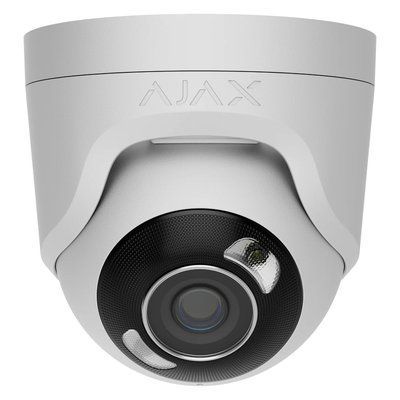 Ajax TurretCam HL (8 Mp/4 mm) white IP видеокамера 99-10027507 фото