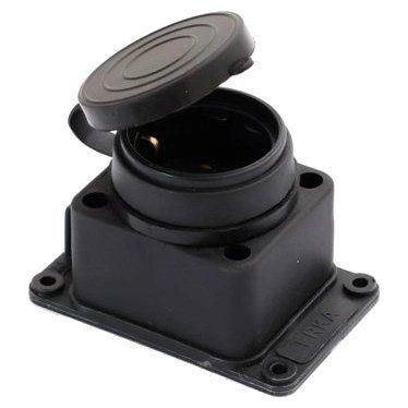ERKA 6001 Колодка одинарна з заглушкою 1*16 (каучук) 99-00009744 фото