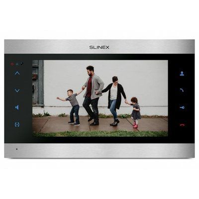 SL-10N Cloud (silver + black) Відеодомофон 99-00016658 фото