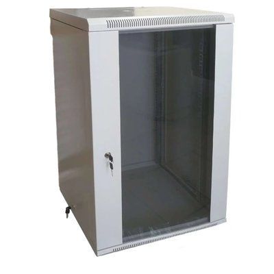 WMNC66-18U-FLAT Шафа 18U 600x600 мм Hypernet настінна розбірна 105967 фото