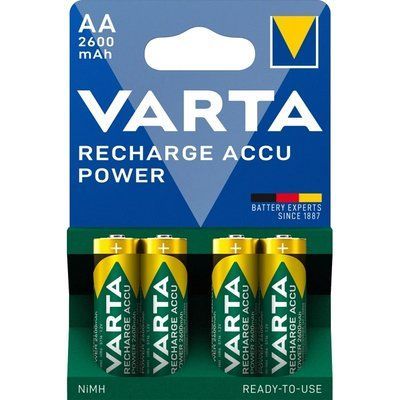 VARTA PROF ACCU 2600mAh BLI 4 NI-MH Акумулятор AA 99-00009609 фото