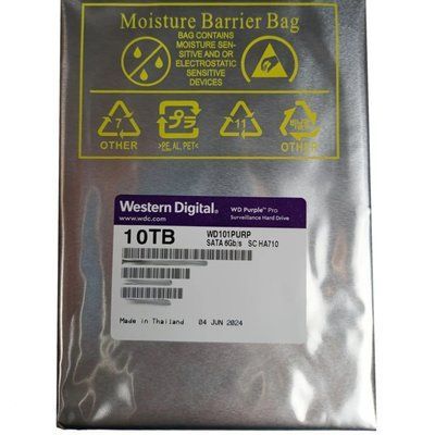 Western Digital Purple Pro WD101PURP 10Тб Жорсткий диск внутрішній 99-00019390 фото
