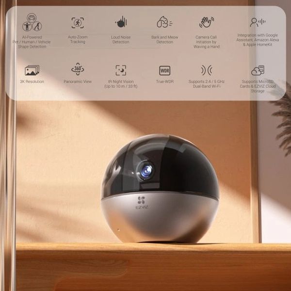 E6 (5W2F,4mm cs-e6) Wi-Fi IP відеокамера Ezviz 99-00016596 фото