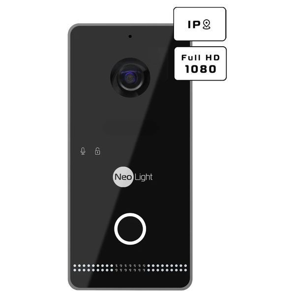 Neolight MEZZO Hybrid + OPTIMA IPW Black Комплект відеодомофону 99-00024875 фото