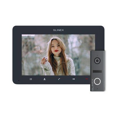 Slinex SM-07 Graphite + ML-17HD Graphite Комплект відеодомофона 99-10035998 фото