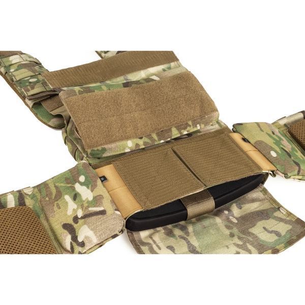 U-WIN Plate Carrier PRO мультикам Плитоноска / тактичний жилет зі швидким скиданням 99-00019671 фото