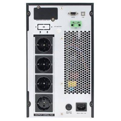 Ritar PT-2KS-LCD 2000VA (1800Вт) з правильною синусоїдою Джерело безперебійного живлення 99-10033107 фото