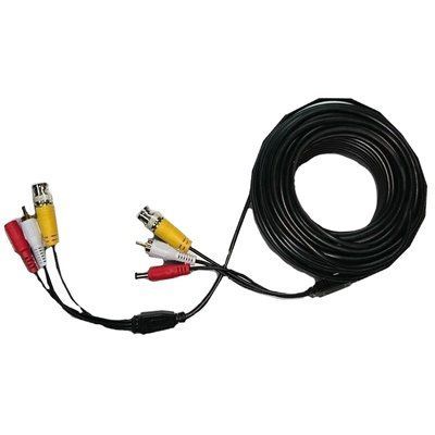 BNC + DC + AV Патчкорд комбінований коаксіальний + живлення + звук 20м 99-00013308 фото