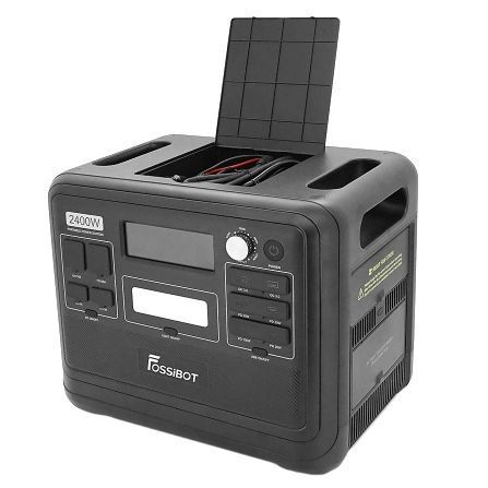 FOSSiBOT F2400 2200W/2048Wh MPPT 500W LiFePO₄ Портативний зарядний пристрій 121678 фото