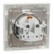 Schneider Electric ASFORA EPH2900121 Розетка одинарная с заземлением 99-00012701 фото 2