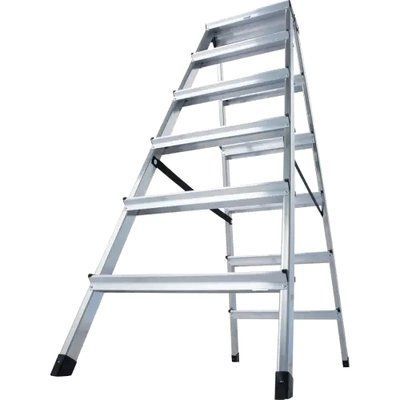 KRAUSE Dopplo 2x6 (120427) Стремянка алюминиевая двусторонняя 99-00018237 фото