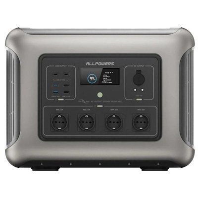 ALLPOWERS R2500 2016 Вт&middot;г LiFePO4 2500 Вт Портативна зарядна станція 99-10036684 фото