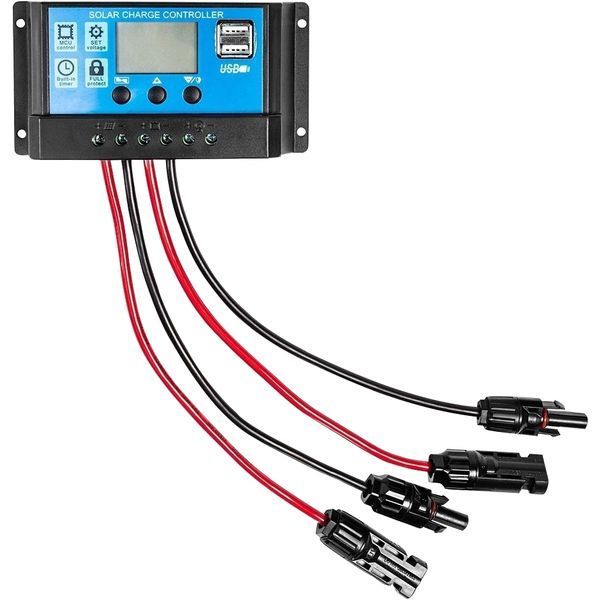 Neo Tools 120Вт Солнечная панель, регулятор напряжения, USB-C и 2xU 99-00009748 фото