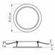 VIDEX 20W 5000K 220V LED светильник Back круглый 99-00017496 фото 4