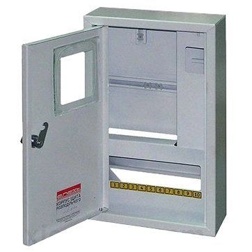 E.NEXT e.mbox.stand.n.f3.12.z.e Шафа металева, під 3-ф. електронний лічильник, 12 мод., навісна, з замком 111274 фото