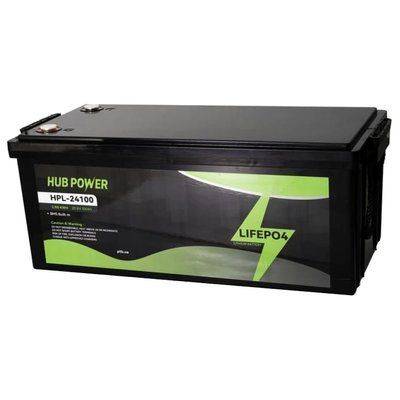 Hub Power HPL-12200 LiFePO4 12В/200А&bull;г Акумуляторна батарея 119559 фото