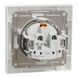 Schneider Electric ASFORA EPH3100121 Розетка одинарная с заземлением и крышкой 99-00012703 фото 2