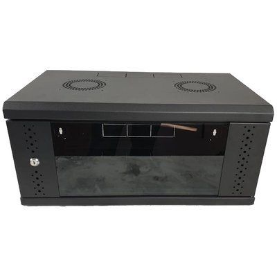 EServer 4U 600х350х284, стекло, чорная Шкаф 99-10027973 фото