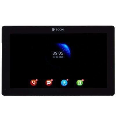 BCOM BD-1070FHD Black Відеодомофон 99-00018861 фото